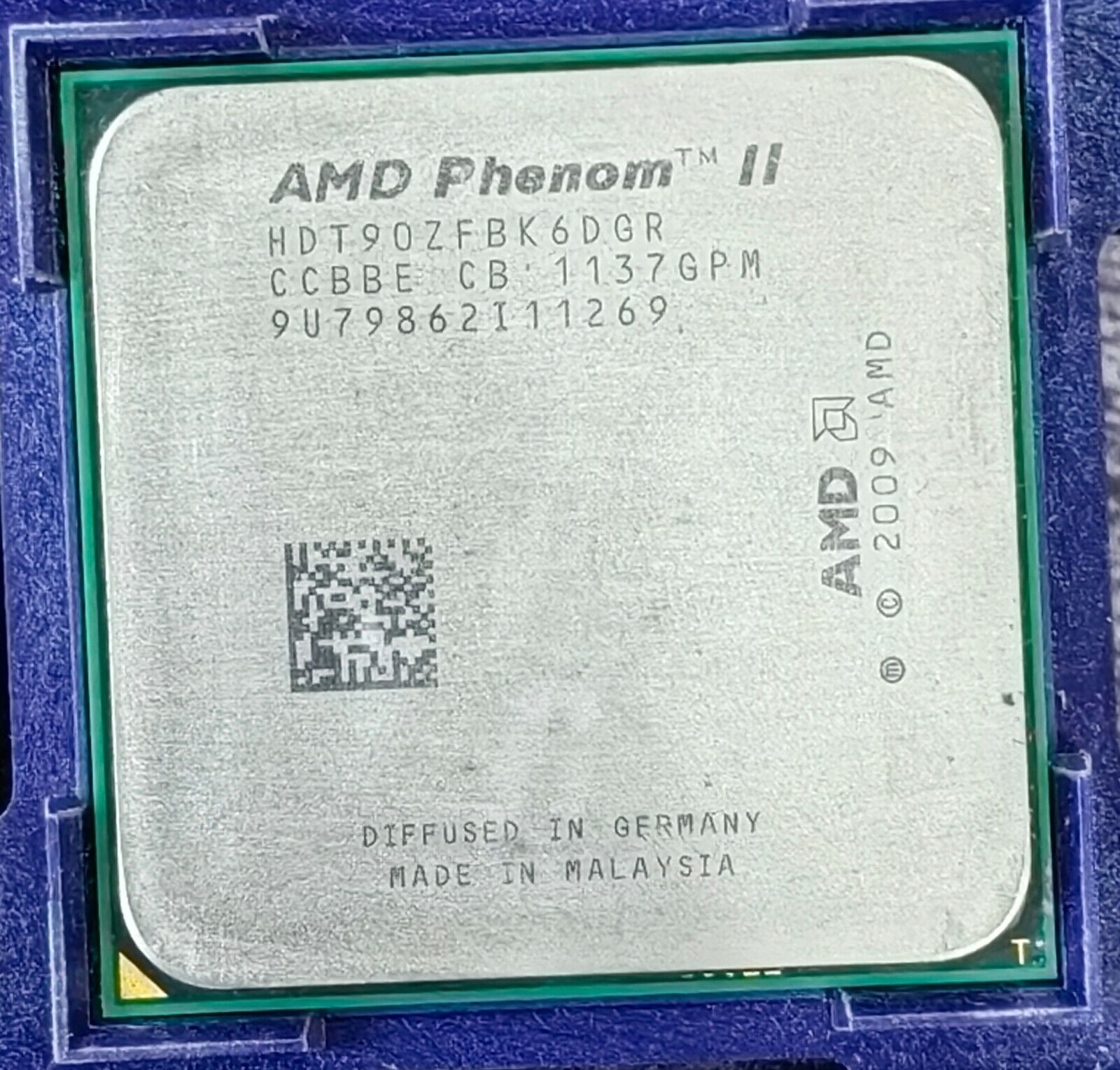  AMD Phenom II X6 1090T Desktop CPU Black Edition - HDT90ZFBK6DGR unlocked 125W