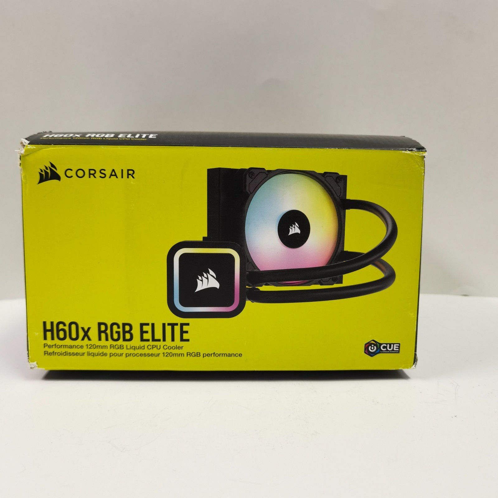 CORSAIR iCUE H60x RGB ELITE 120mm Liquid CPU Cooler CORSAIR iCUE H60x RGB ELITE 120mm Liquid CPU Cooler
