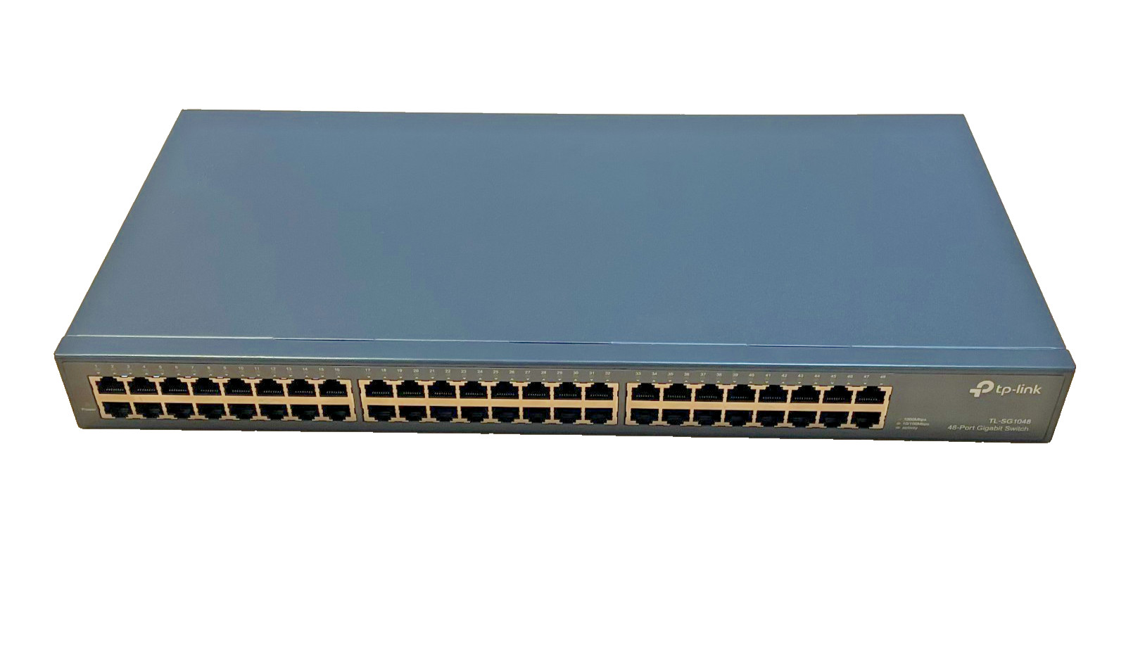 TP-Link TL-SG1048 48-Port Gigabit Rackmount Switch New Factory Sealed TP-Link TL-SG1048 48-Port Gigabit Rackmount Switch New Factory Sealed