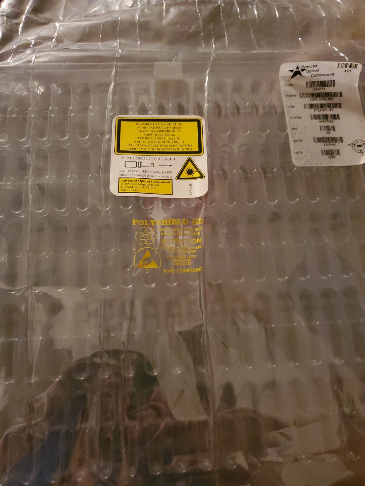 Finisar HFE4192-582 laser optic, LOT of 30 NEW