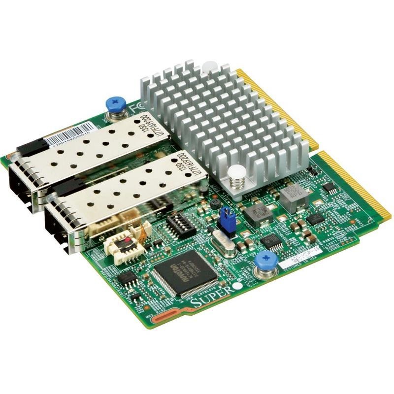Supermicro AOC-MTG-i2T Intel X550 2-Port RJ45 10GBase-T SIOM Controller - NEW Supermicro AOC-MTG-i2T Intel X550 2-Port RJ45 10GBase-T SIOM Controller - NEW