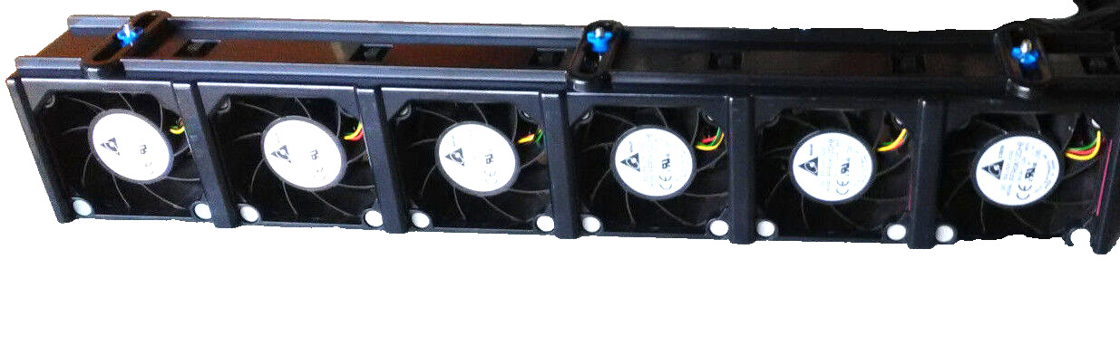 Set of 6 DELTA Cooling Fan 6038 12V 3.3A FFR0612DHE Full Housing Assembly
