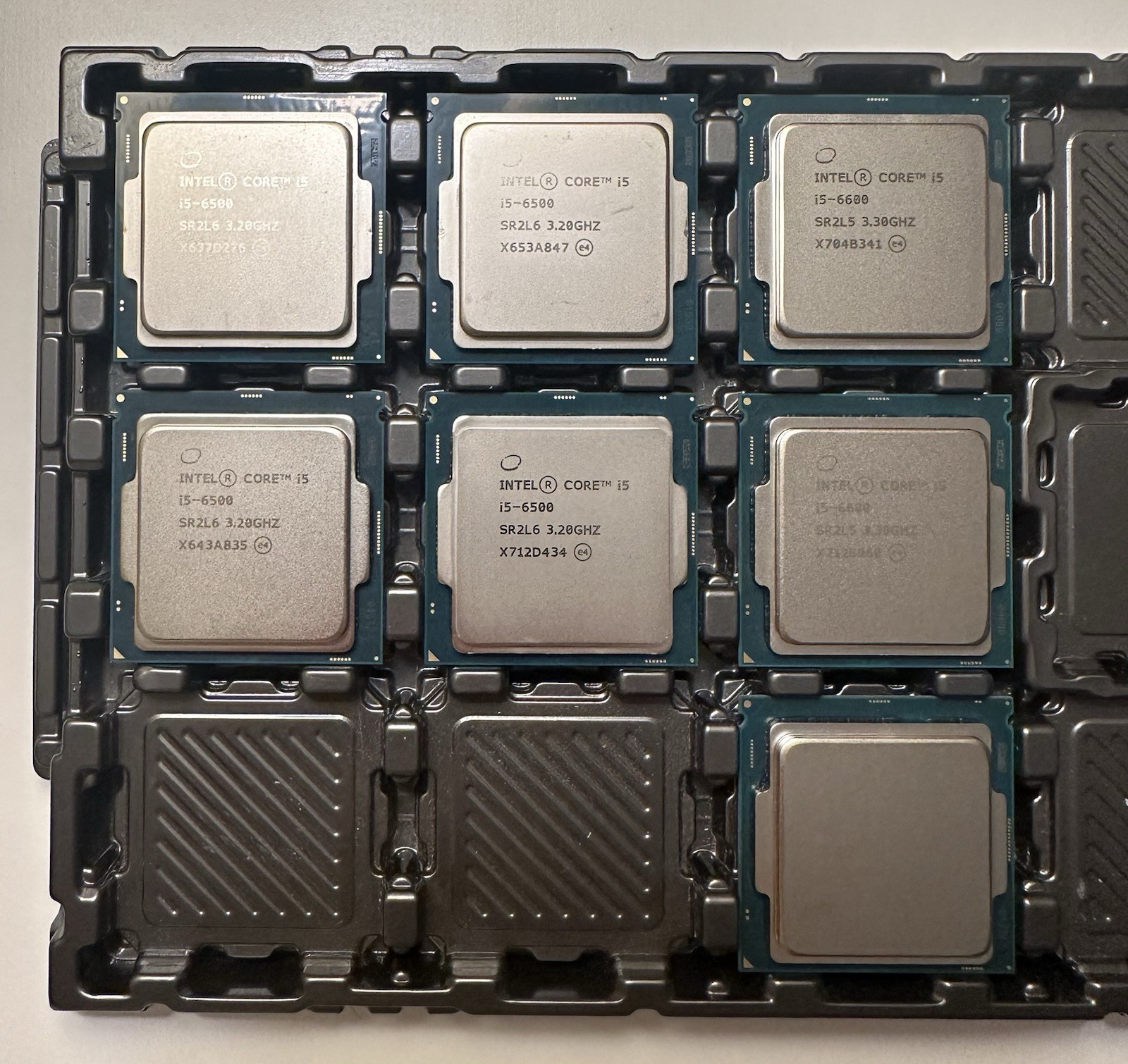 Lot of 7 Mixed Intel Core 6th Gen Processors Lot of 7 Mixed Intel Core 6th Gen Processors