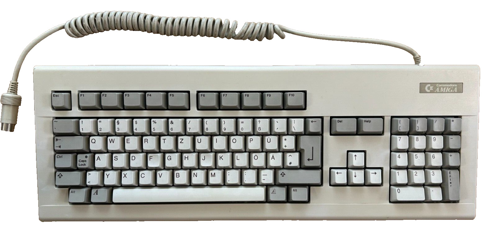 Commodore Amiga 2000 2000HD 2500 keyboard (KKQ-E96YC) . Fully working