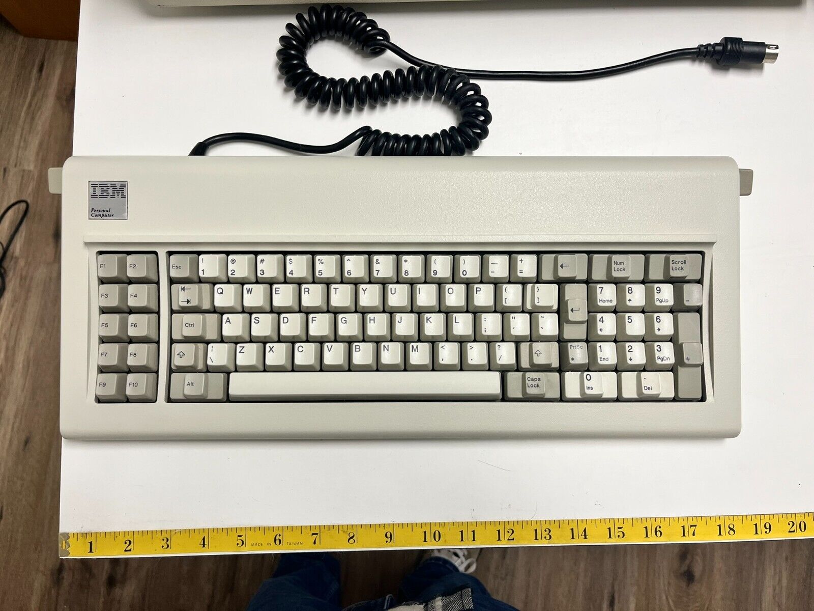 *Vintage* IBM PC XT Model F Mechanical Spring SUPER Clicky Keyboard. WORKS