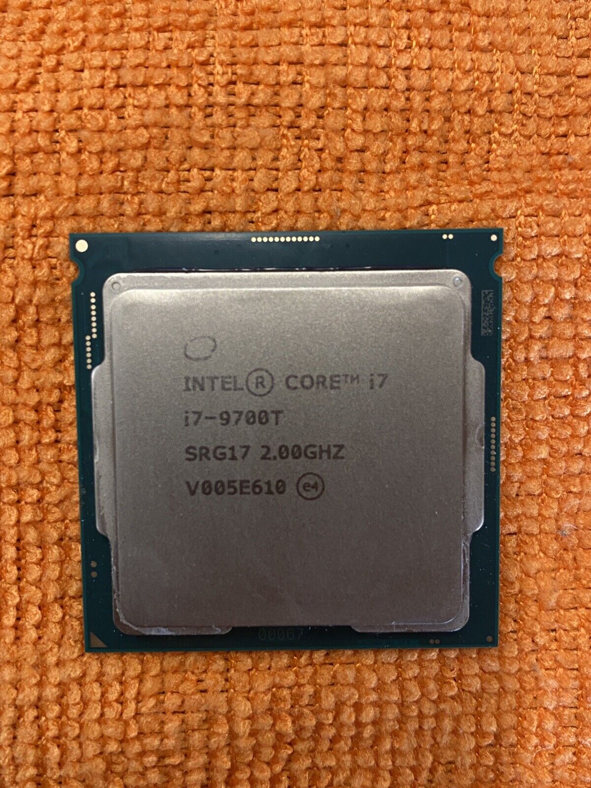 Intel Core i7-9700T 8 Core Processor 2GHz LGA1151 TDP 35W