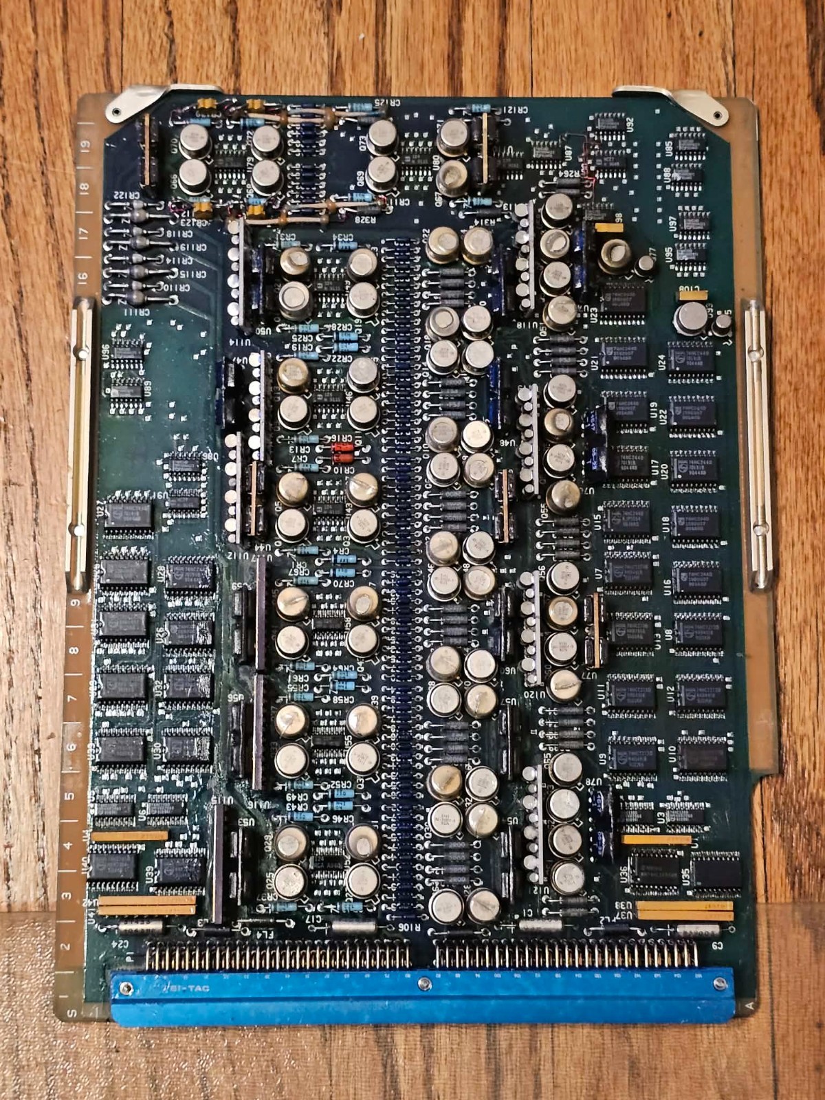 Vintage Military Aerospace FLAP CONTROL Circuit Board Hybrid Modules Gold ICs #2 Vintage Military Aerospace FLAP CONTROL Circuit Board Hybrid Modules Gold ICs #2
