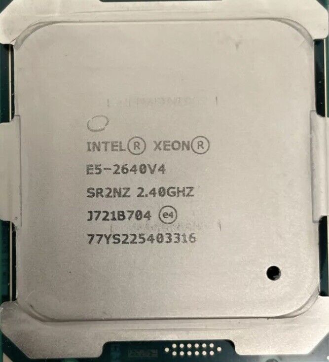 Intel Xeon E5-2640 V4 SR2NZ 2.40GHz 10 Cores CPU Processor FCLGA2011 80 In Stock