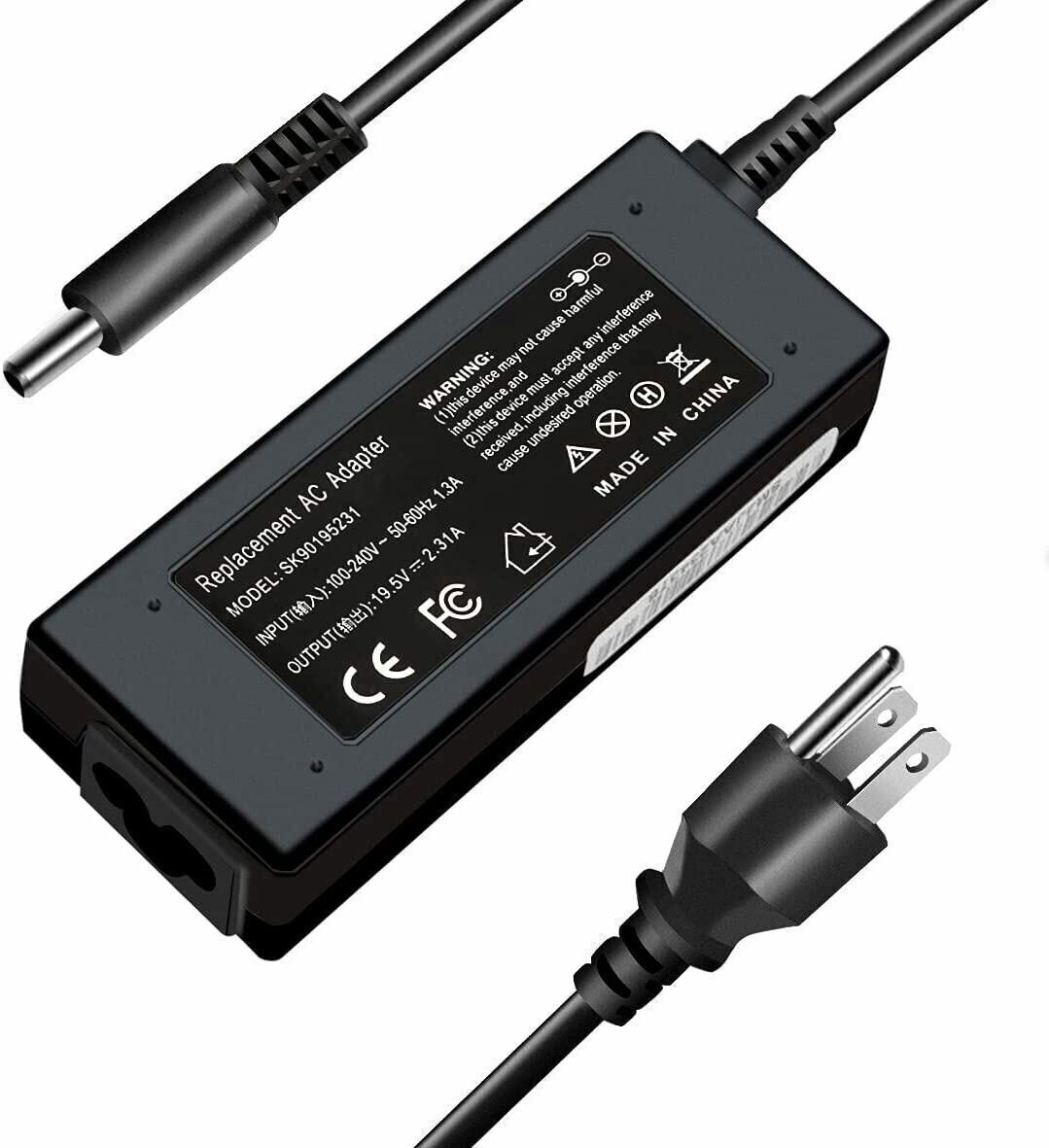 Power Adapter Charger for Dell Latitude 7350 3390 2-in-1 Laptop 45W 19.5V 2.31A Power Adapter Charger for Dell Latitude 7350 3390 2-in-1 Laptop 45W 19.5V 2.31A