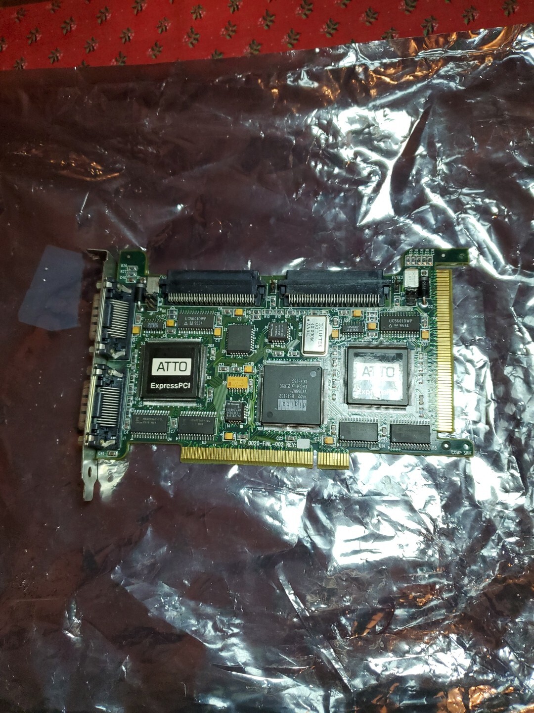 DEC/ATT0 Express PCI DC Dual SCSI Card Made For Digital Equipment Corp. Rare. 