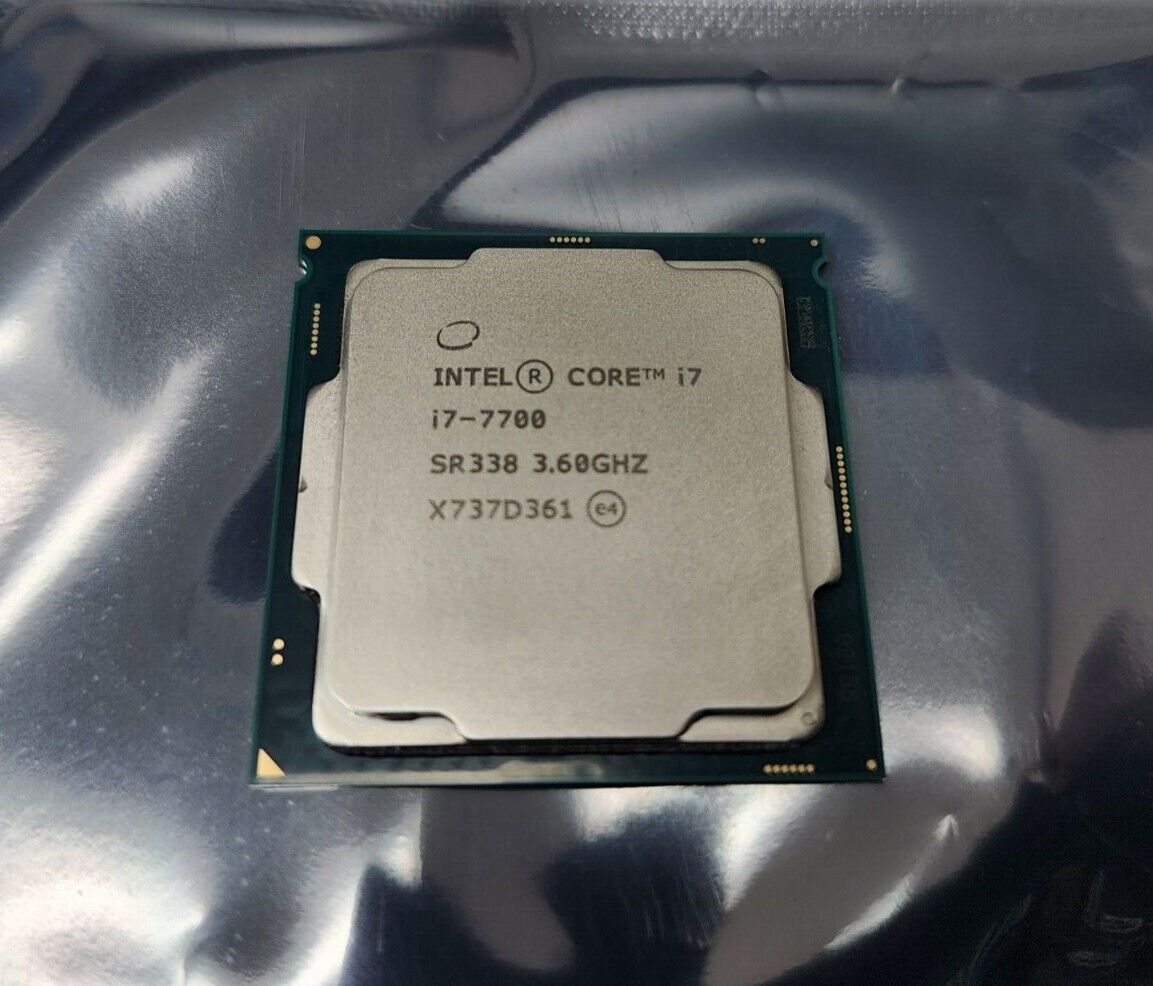 Intel Core i7-7700 (SR338) 3.6GHz Intel Quad Core 8MB Socket LGA 1151 Processor