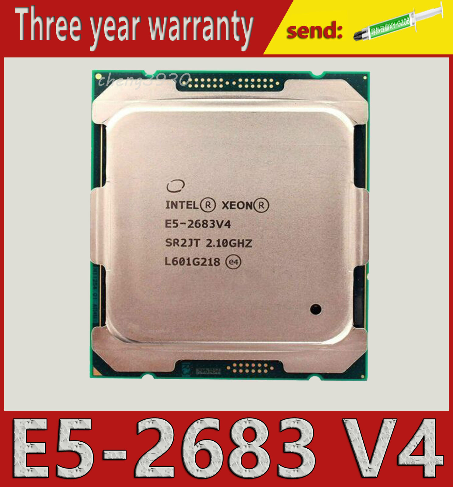 Intel Xeon E5-2683 v4 LGA2011-3 SR2JT 2.10GHz 40MB 16-core CPU processor