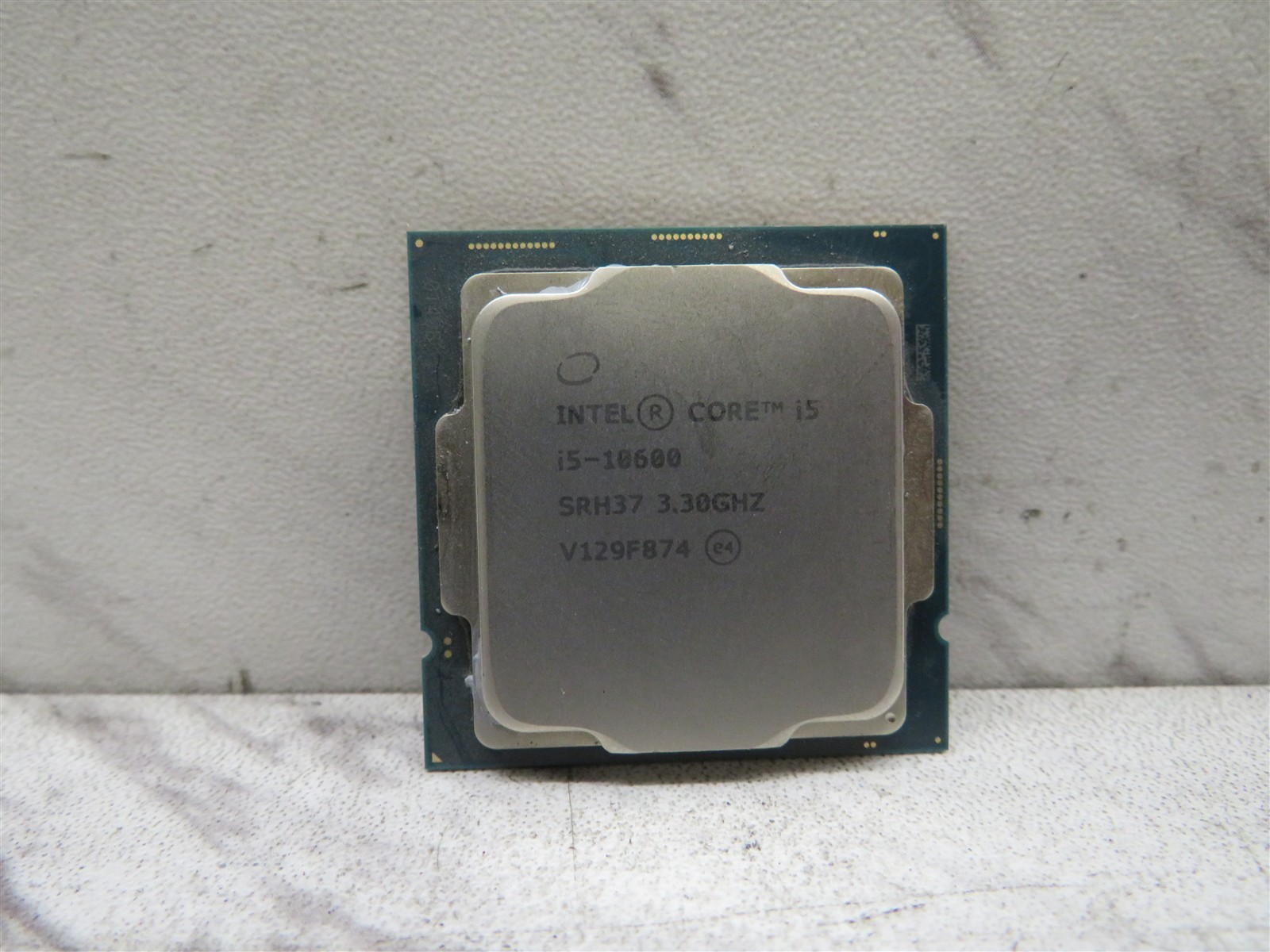 Lot of 6 Intel Core i5-10600 3.30GHz 6-Core LGA1200 CPU SRH37 Tested Lot of 6 Intel Core i5-10600 3.30GHz 6-Core LGA1200 CPU SRH37 Tested