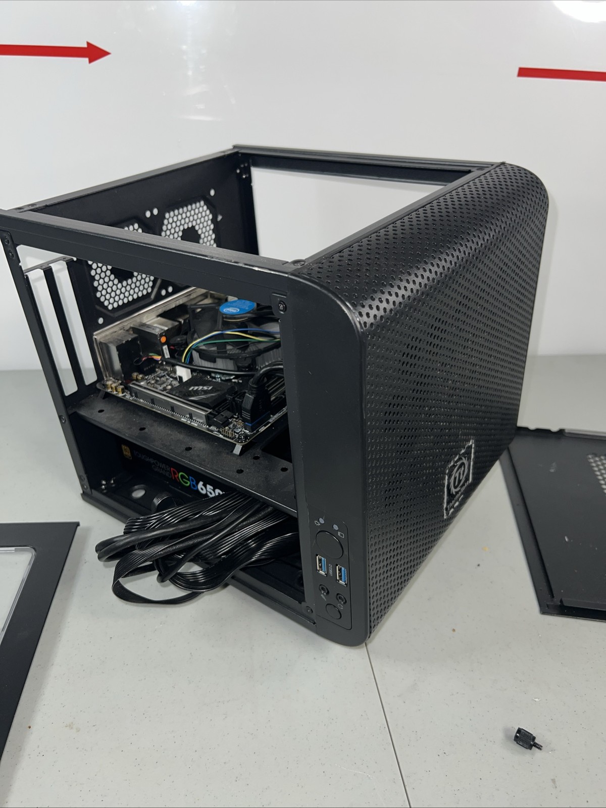 Custom Desktop PC – MSI Z370M Mortar Intel CPU Thermaltake 650W – Untested Custom Desktop PC – MSI Z370M Mortar Intel CPU Thermaltake 650W – Untested