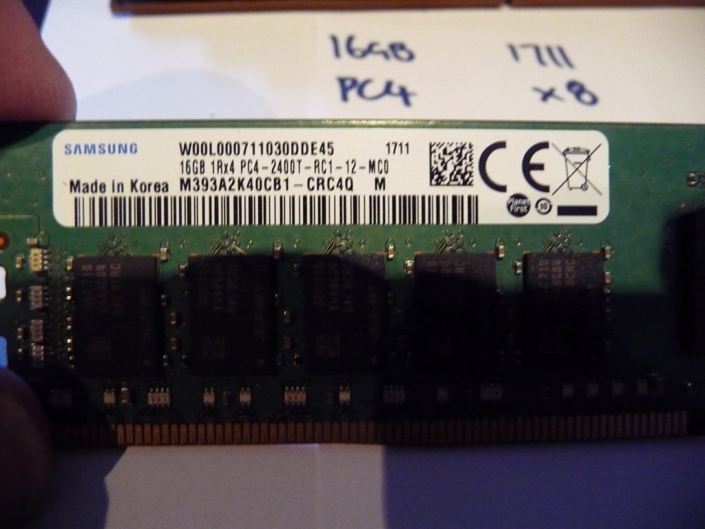 AU SELLER Samsung 809082-091 HPE 16GB 1RX4 PC4-2400T-R SERVER RAM 1711 -TESTED AU SELLER Samsung 809082-091 HPE 16GB 1RX4 PC4-2400T-R SERVER RAM 1711 -TESTED