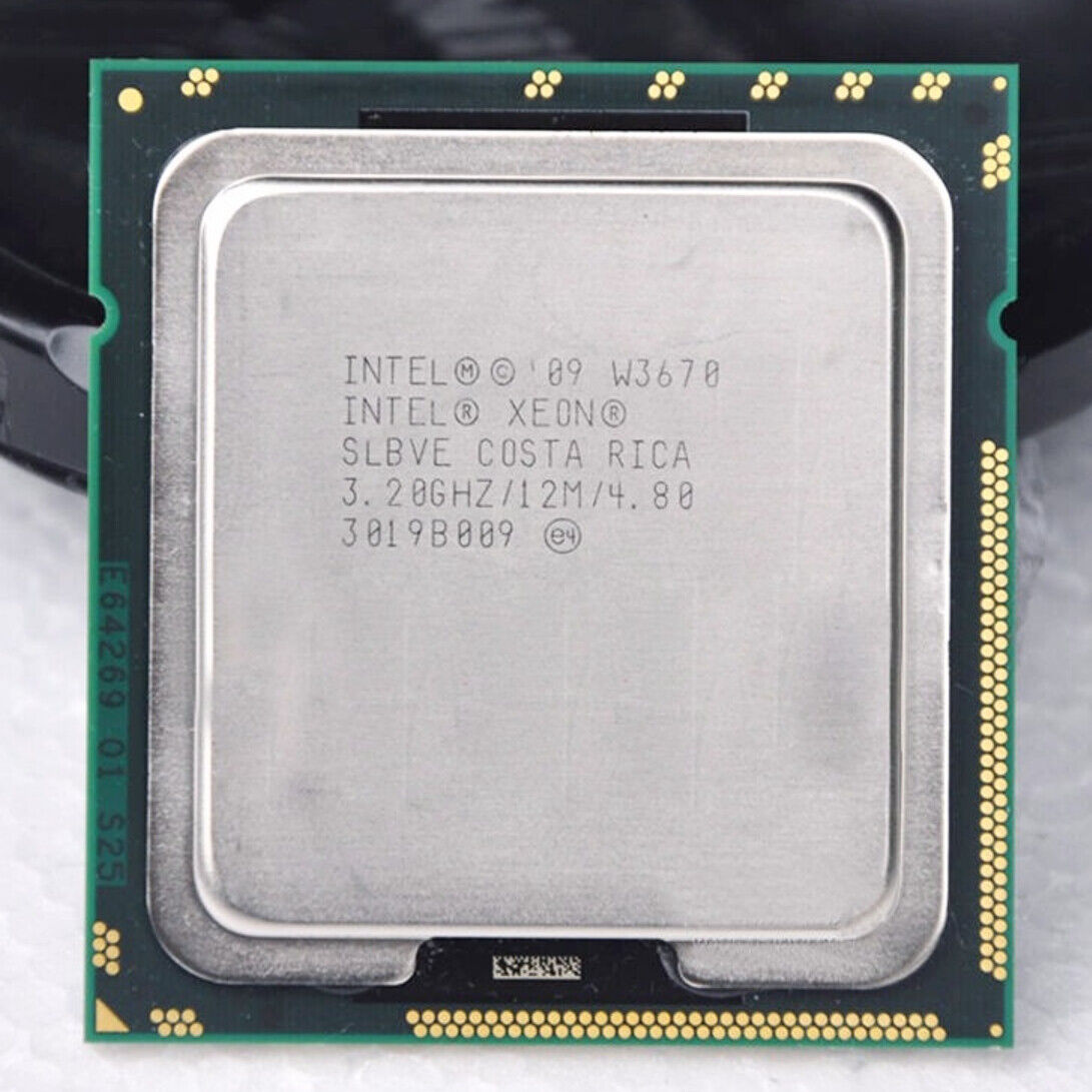 Intel Westmere Xeon W3670 OEM 3.2GHz 12MB 6Core LGA1366 B1 130W 32nm Processor