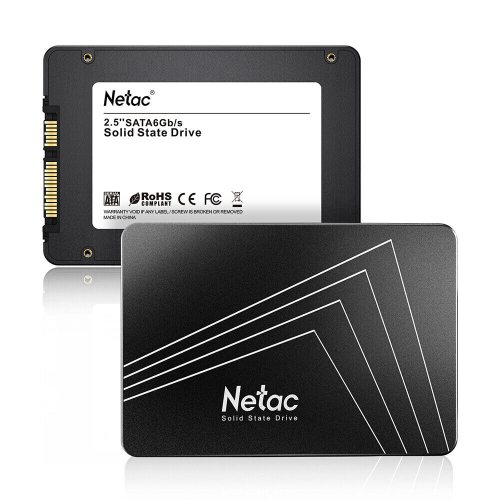 Netac 1TB 2TB 512GB Internal SSD 2.5'' SATA III 6Gb/s Solid State Drive lot