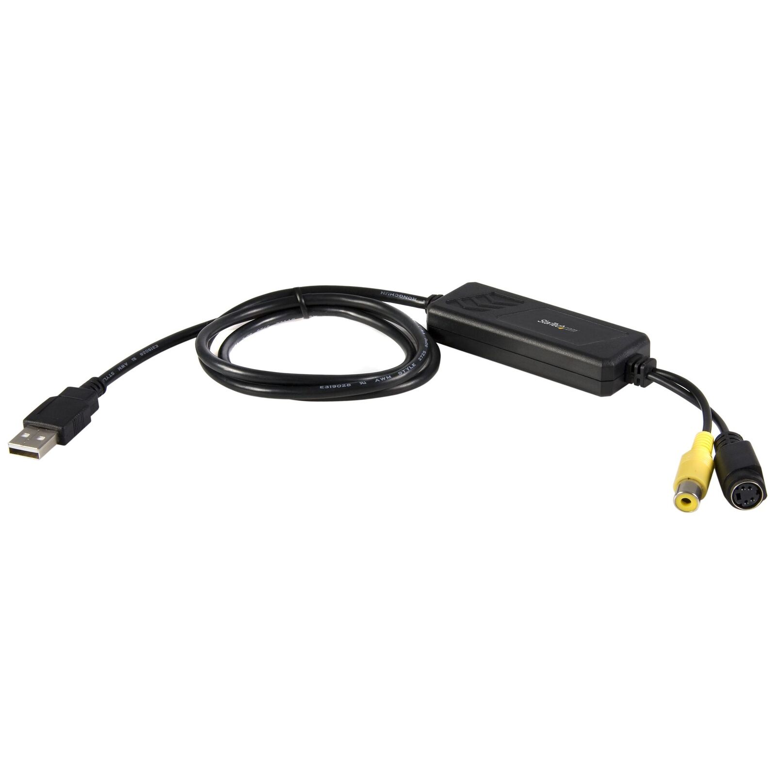 StarTech.com SVID2USB2NS USB 2.0 S-Video and Composite Video Capture Cable