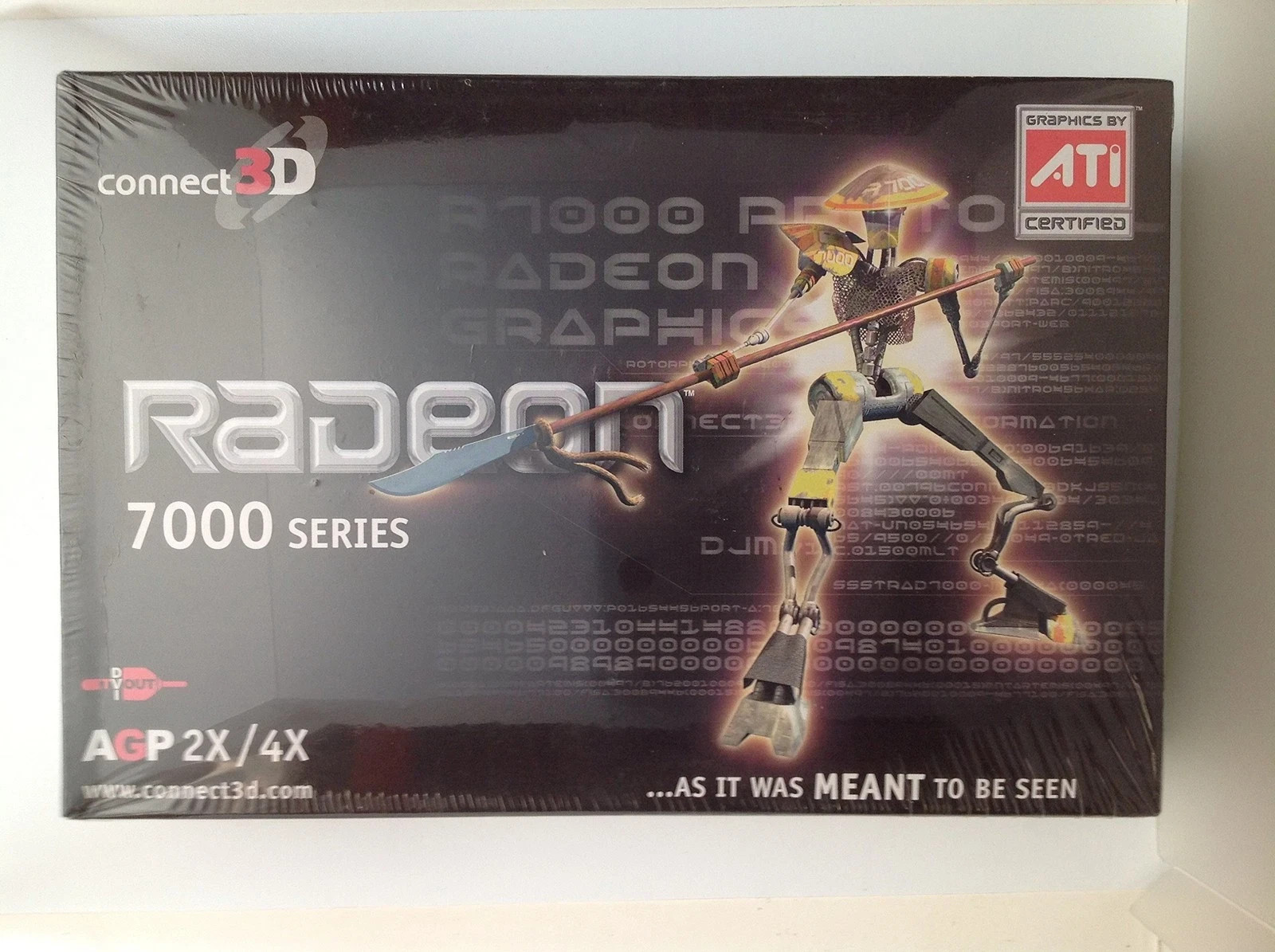 Connect3D ATI Radeon 7000 AGP 32MB DDR Video Card Vintage New Old Stock (NOS) Connect3D ATI Radeon 7000 AGP 32MB DDR Video Card Vintage New Old Stock (NOS)
