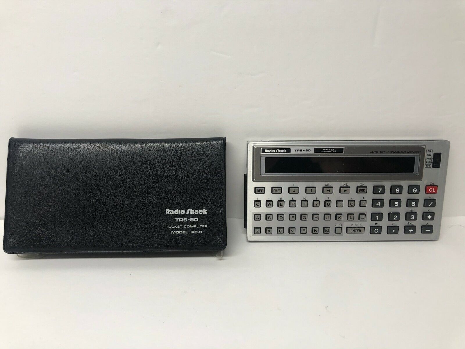 Radio Shack TRS-80 Pocket Computer Calculator FOR PARTS ONLY