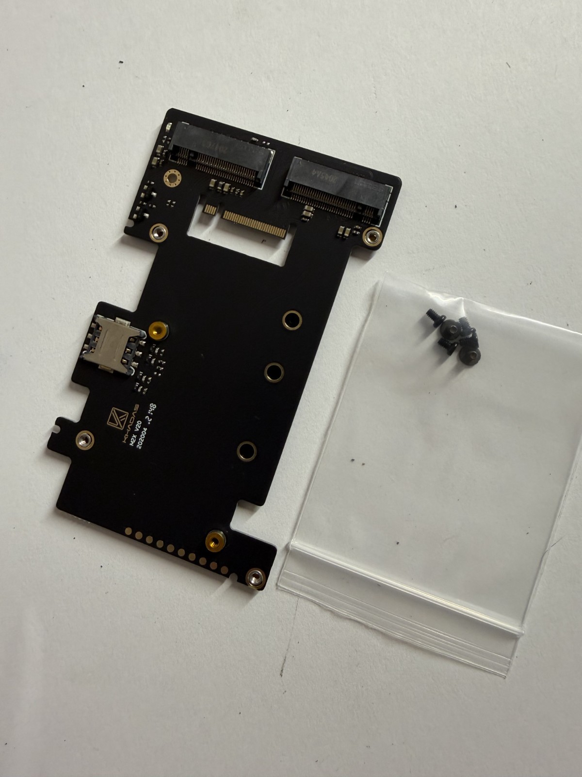 Khadas M2X Extension Board V2.0 KM2X-V-002 NVMe 4G LTE VIM3 VIM4 Khadas M2X Extension Board V2.0 KM2X-V-002 NVMe 4G LTE VIM3 VIM4