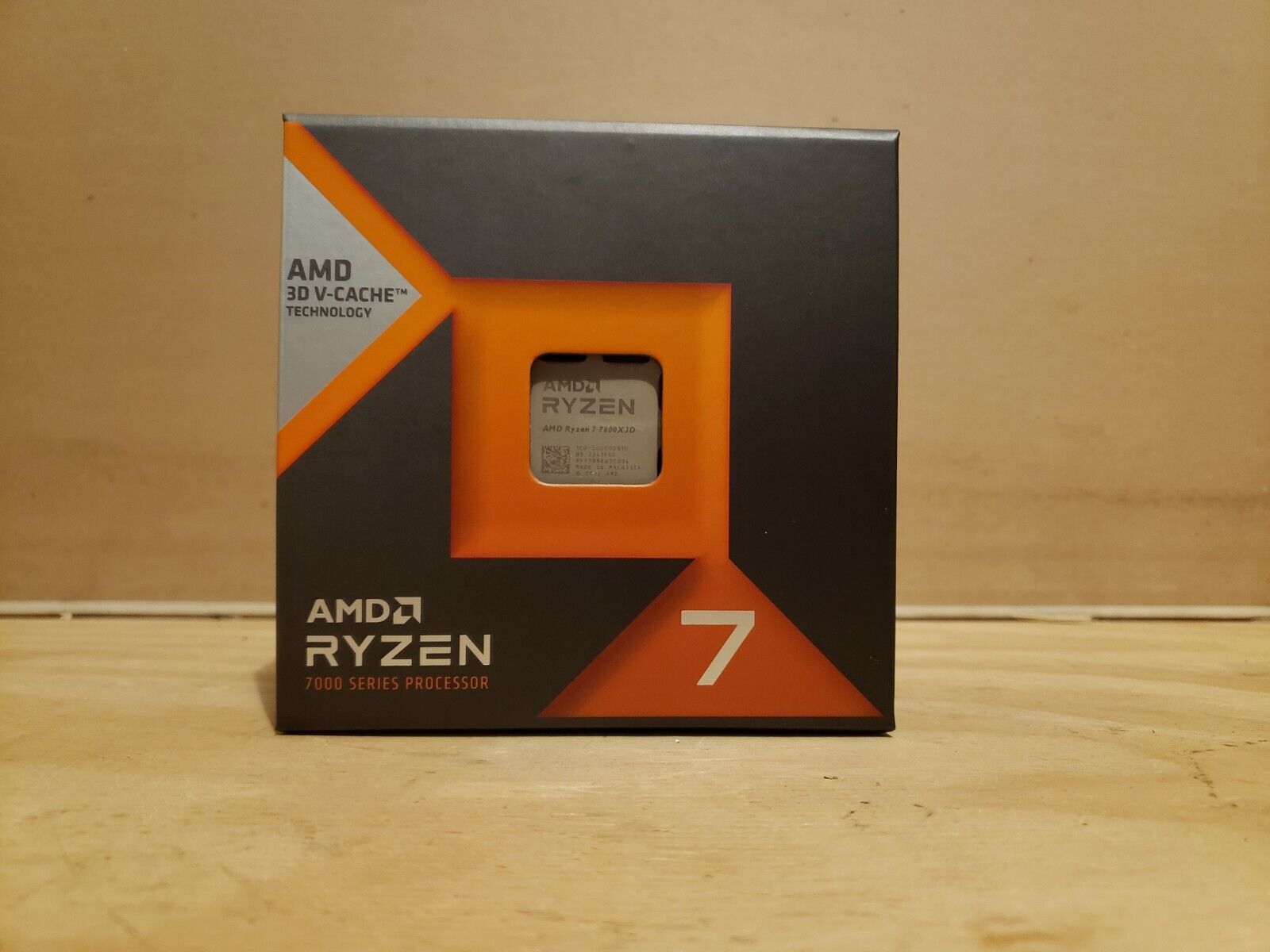 AMD Ryzen 7 7800X3D Processor (5 GHz, 8 Cores, Socket AM5) Boxed -...