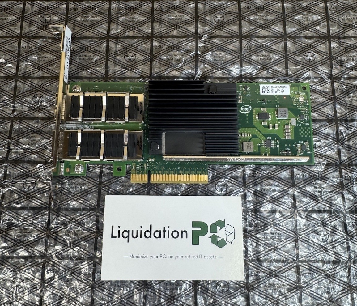✅ Dell 8DKFV Intel XL710-QDA2 Dual Port 40/10GbE QSFP+ PCIe 3.0 x8 Ethernet CNA ✅ Dell 8DKFV Intel XL710-QDA2 Dual Port 40/10GbE QSFP+ PCIe 3.0 x8 Ethernet CNA