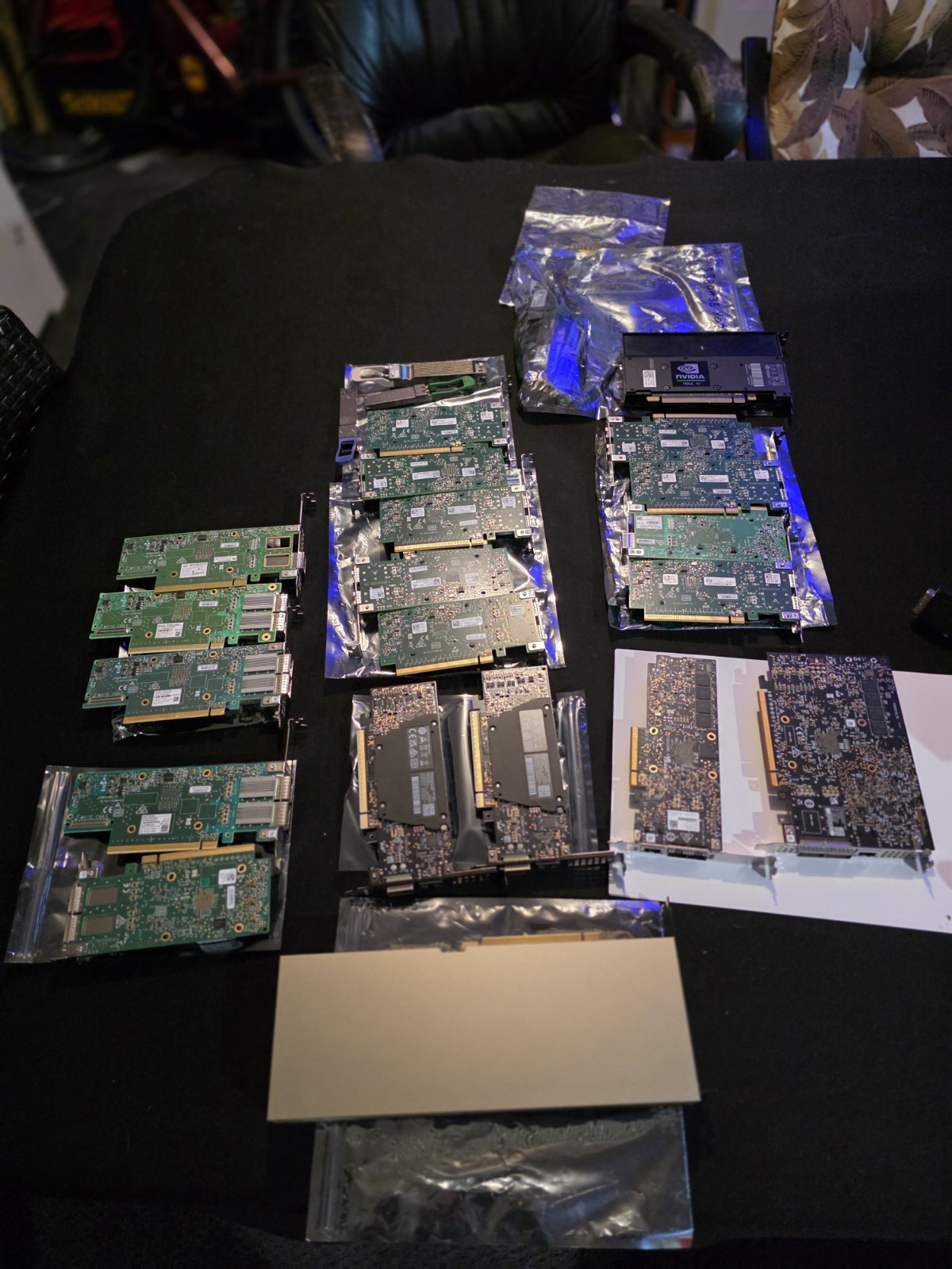 Lot Of Data Center Parts Including NVIDIA BlueField-2 Ethernet Lot Of Data Center Parts Including NVIDIA BlueField-2 Ethernet