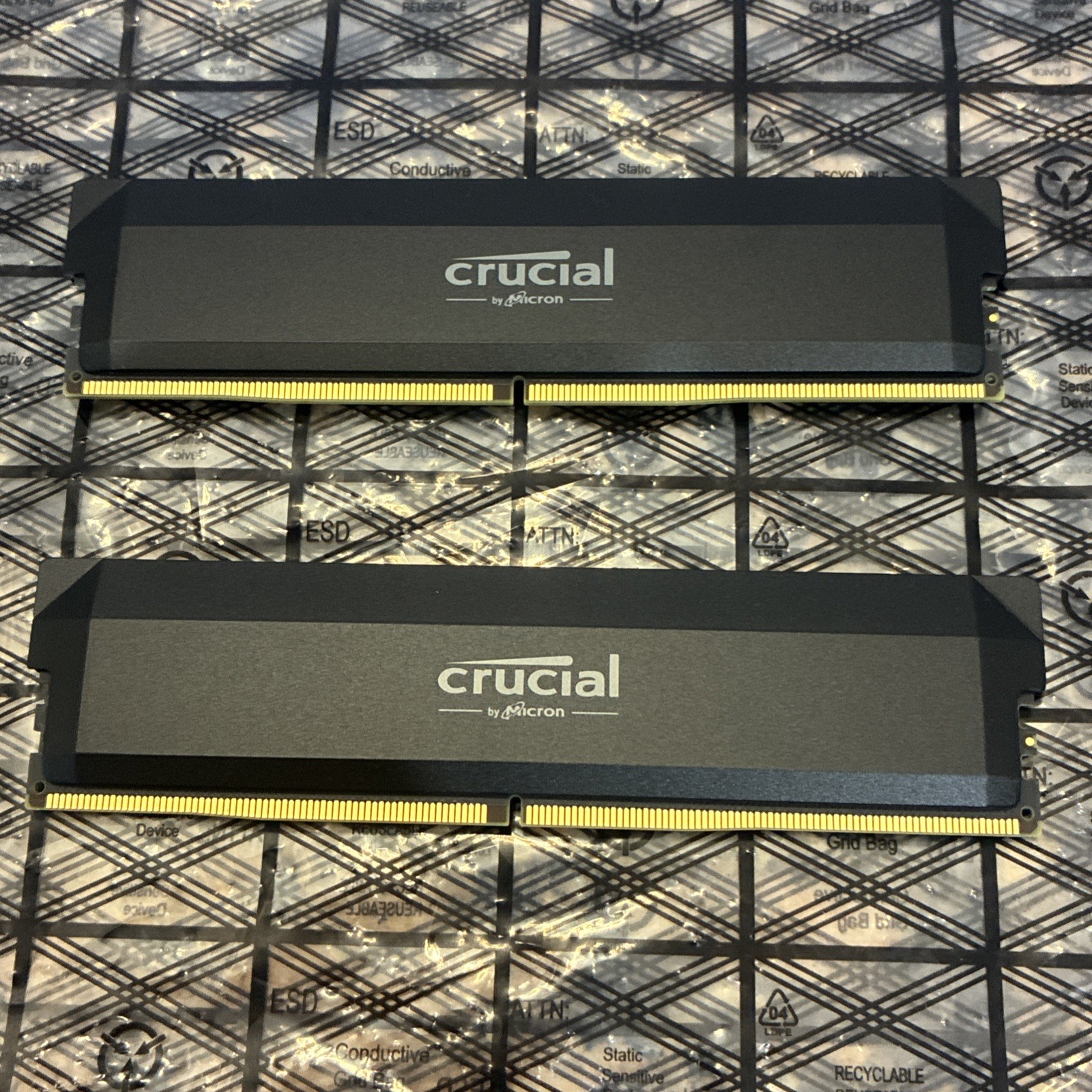 Micron Crucial Pro32GB 2x16GB DDR5 6000 CL36 XMP Desktop Ram CP16G60C36U5B.M8D3 Micron Crucial Pro32GB 2x16GB DDR5 6000 CL36 XMP Desktop Ram CP16G60C36U5B.M8D3