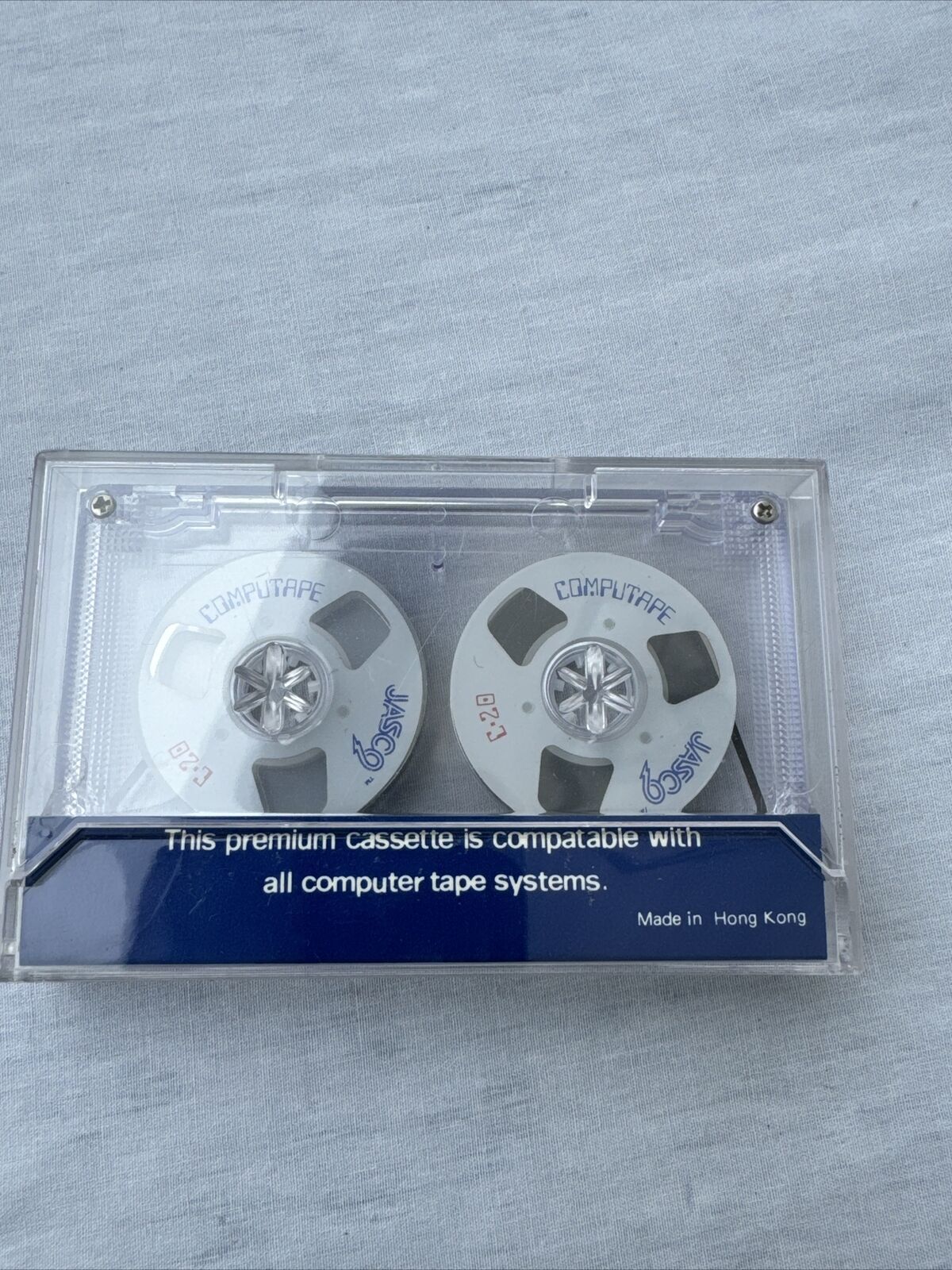 Vintage JASCO Computape Premium Cassette For Computer Tape Systems