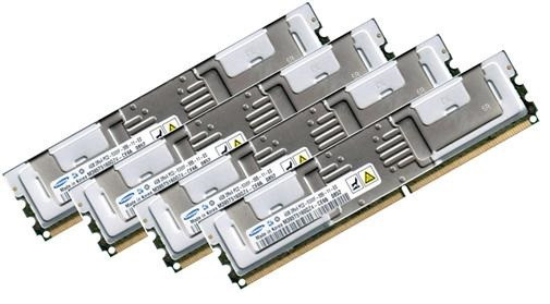 4x4GB 16GB RAM Intel Server Board S5000VXN S5000VSA 667Mhz FB DIMM DDR2 Memory