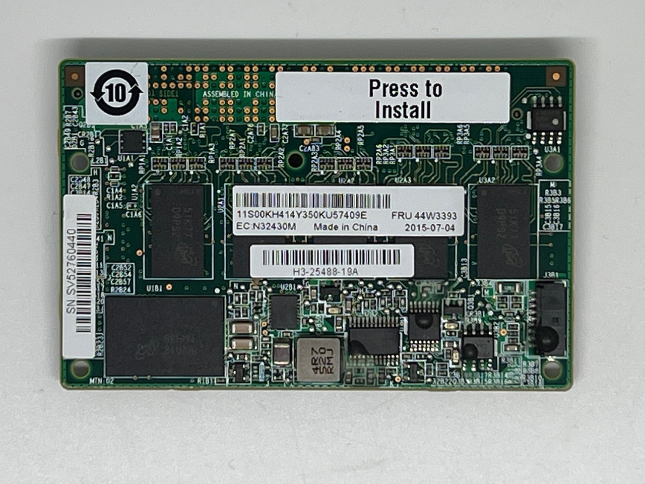 LENOVO LSI 44W3393 00KH414 1GB Flash Raid Upgrade for ServeRAID M5200 SAS SATA LENOVO LSI 44W3393 00KH414 1GB Flash Raid Upgrade for ServeRAID M5200 SAS SATA