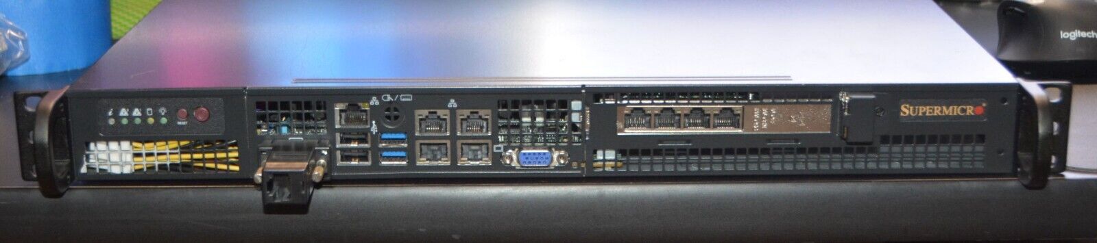 Supermicro 505-2 Mini-1U Server 5018A-FTN4 16GB 2.4ghz Atom + Rack Ears