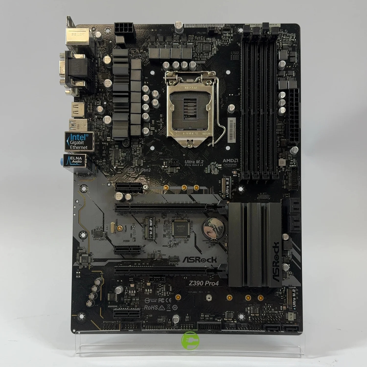 AsRock Z390 Pro4 LGA 1151 ATX Intel DDR4 Motherboard AsRock Z390 Pro4 LGA 1151 ATX Intel DDR4 Motherboard