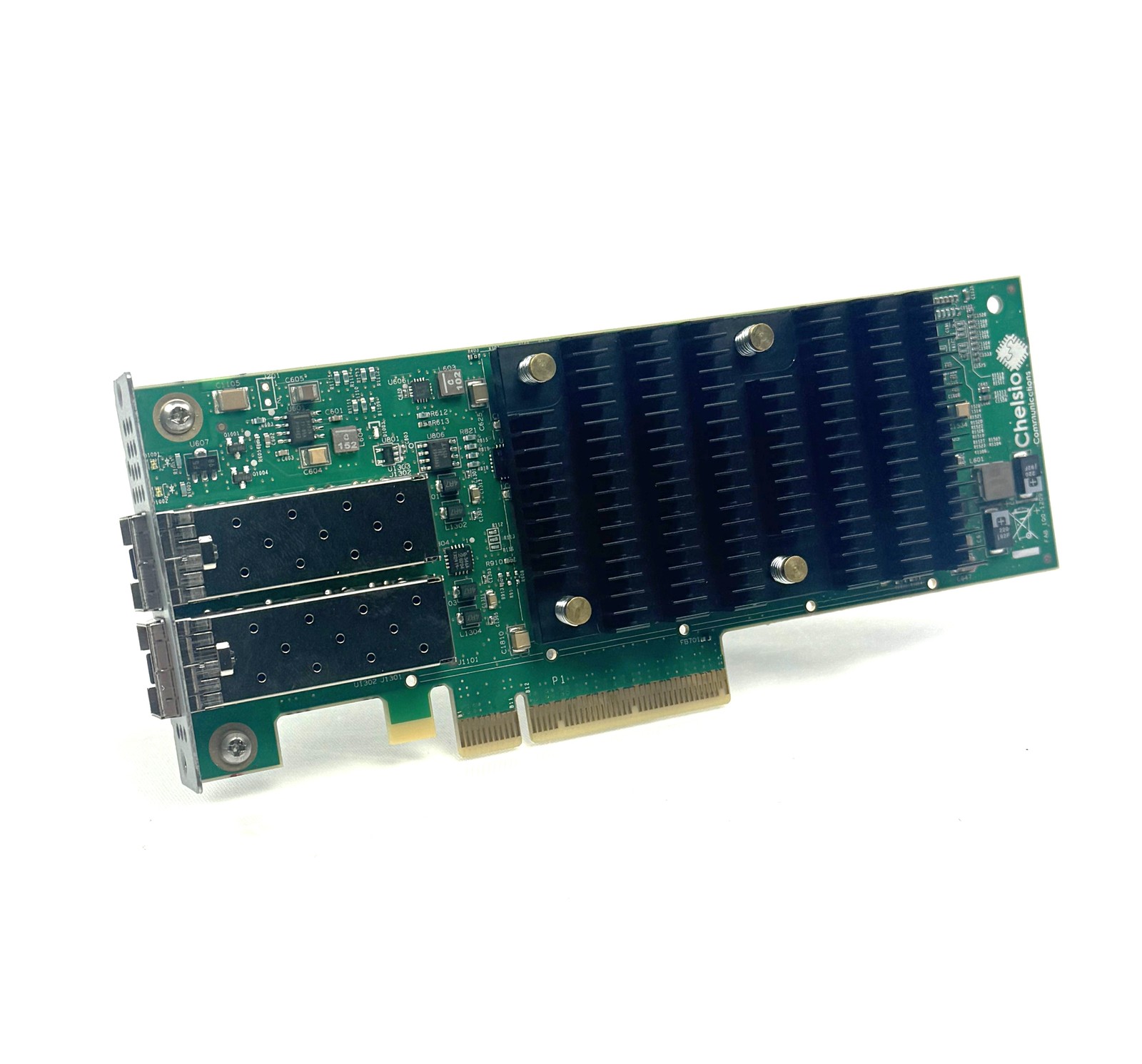 Chelsio T6225-CR 2-Port SFP+ 1/10/25GbE Unified Wire Host Bus Card 110-1209-60 Chelsio T6225-CR 2-Port SFP+ 1/10/25GbE Unified Wire Host Bus Card 110-1209-60