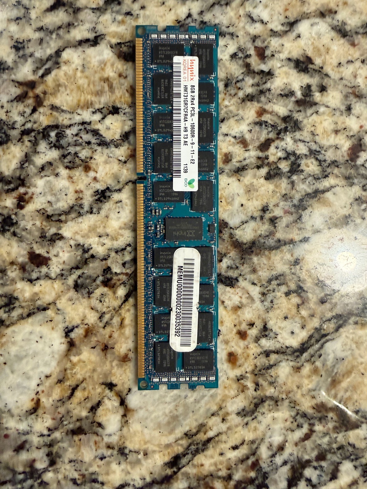 Lot of 13 SK hynix 8GB DDR3L ECC RDIMM Server RAM 104GB HMT31GR7CFR4A-H9 Lot of 13 SK hynix 8GB DDR3L ECC RDIMM Server RAM 104GB HMT31GR7CFR4A-H9