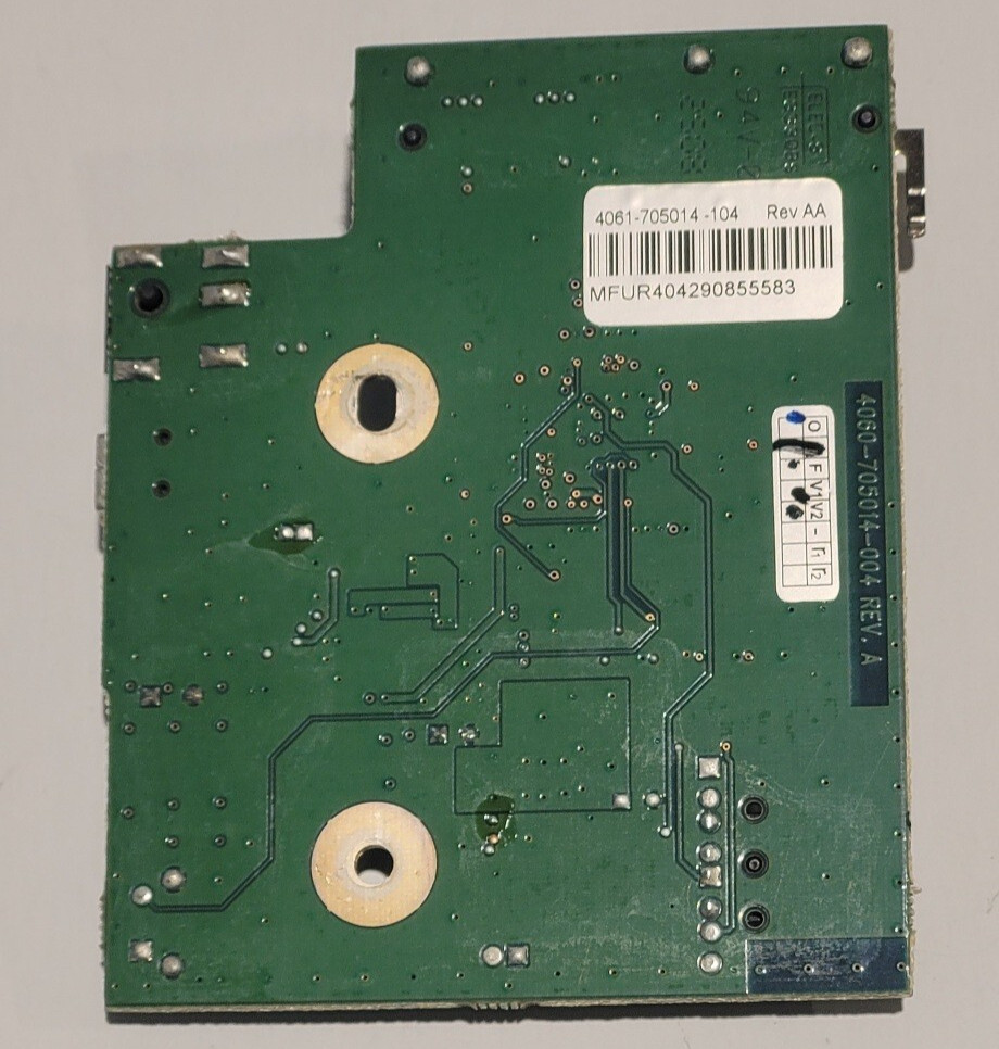 PCB/Controller 4061-705014-104 REV AA 3.5 PCB/Controller 4061-705014-104 REV AA 3.5