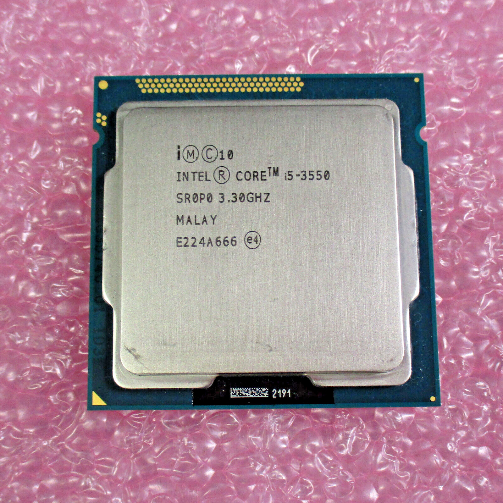 Lot of 13 Intel Core i5-3550 SR0P0 3.30GHz CPU Processors