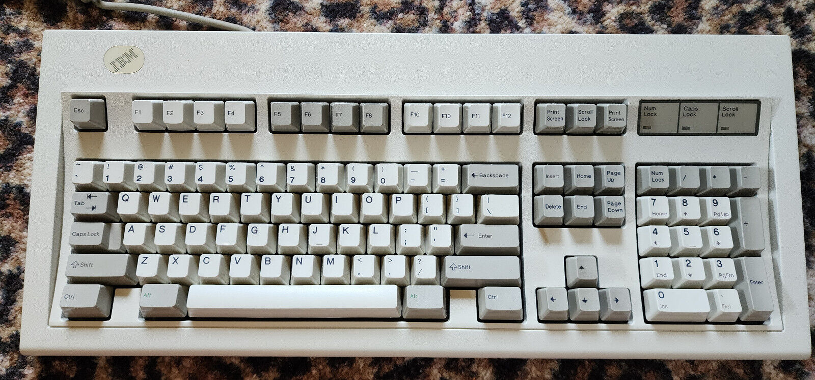 IBM Model M - 1391401 - 01MAR89 - Vintage Mechanical Keyboard - READ DESCRIPTION
