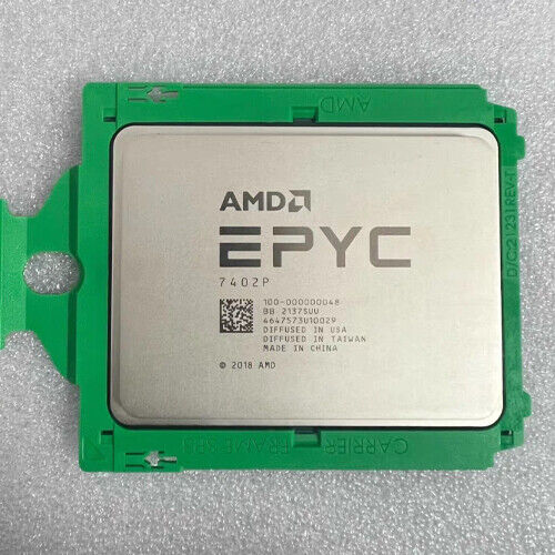 AMD EPYC 7402P CPU 2.8GHz-3.35GHz TDP-180W 24Core 48Thread Dell lock SP3