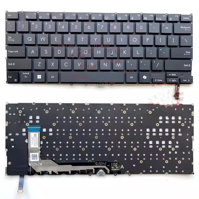New for Asus ProArt PX13 HN7306 ProArt P16 H7606W 2024 US keyboard with backlit New for Asus ProArt PX13 HN7306 ProArt P16 H7606W 2024 US keyboard with backlit