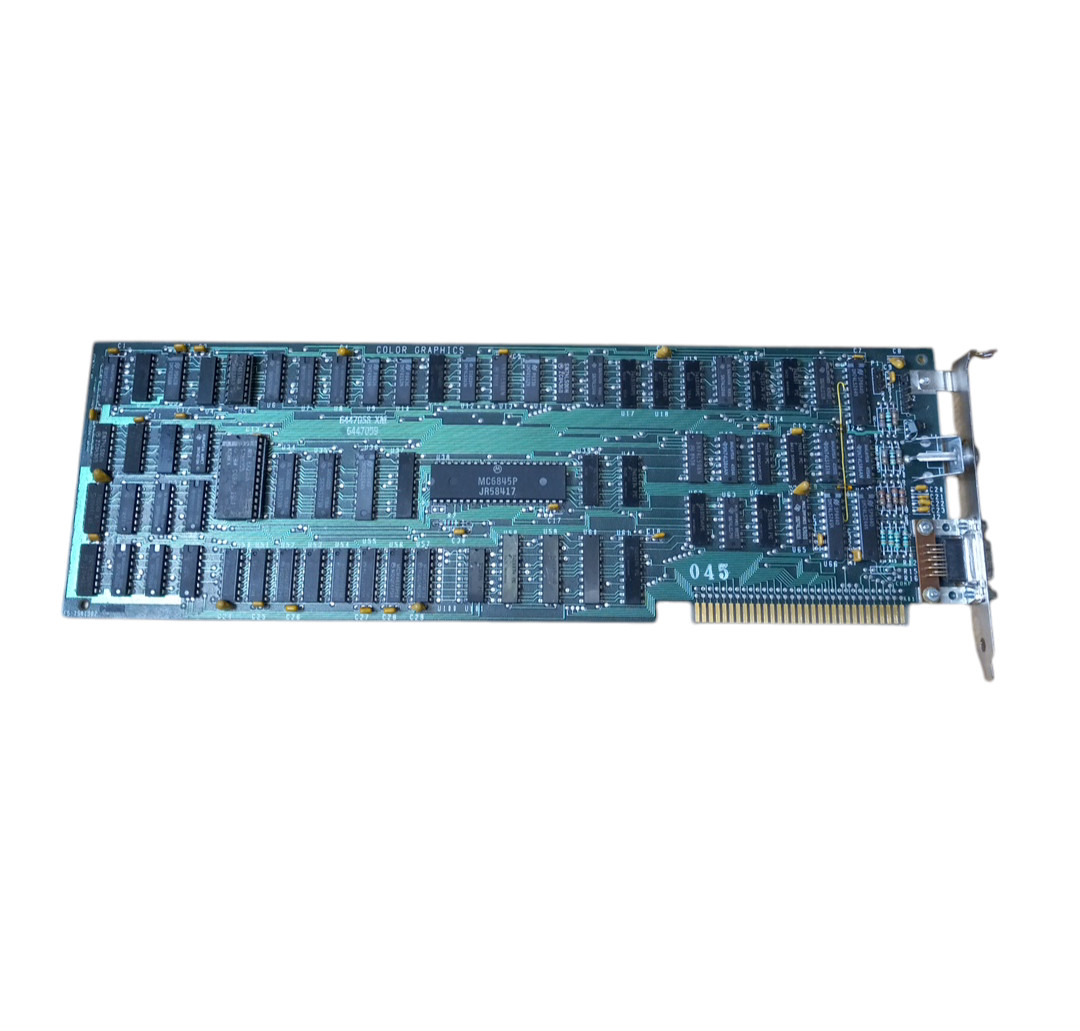 F5-1501982 COLOR vintage GRAPHICS VIDEO CARD F5-1501982 COLOR vintage GRAPHICS VIDEO CARD