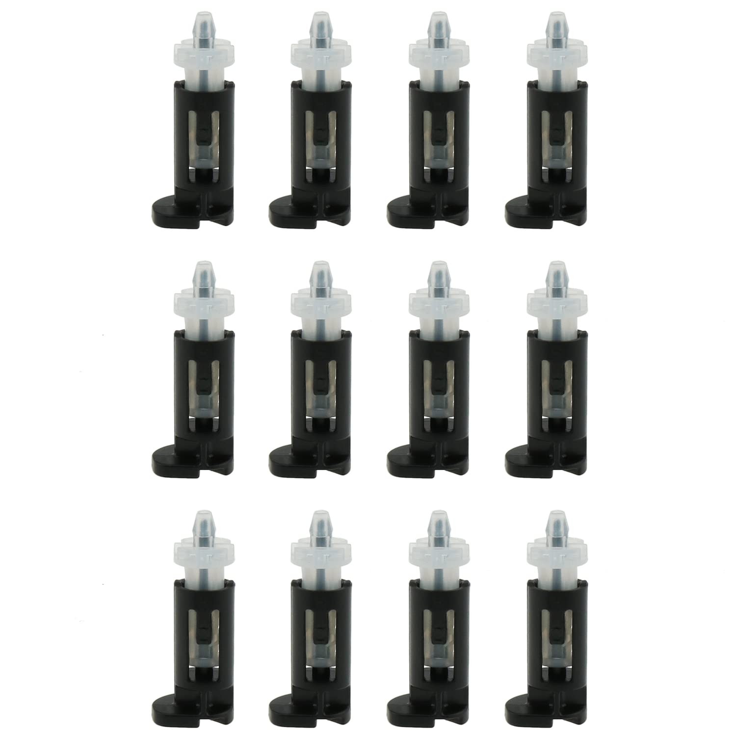 12PCS Heatsink CPU Pin Mounting Plastic Pins Push Screw for Intel LGA Socket 775 12PCS Heatsink CPU Pin Mounting Plastic Pins Push Screw for Intel LGA Socket 775