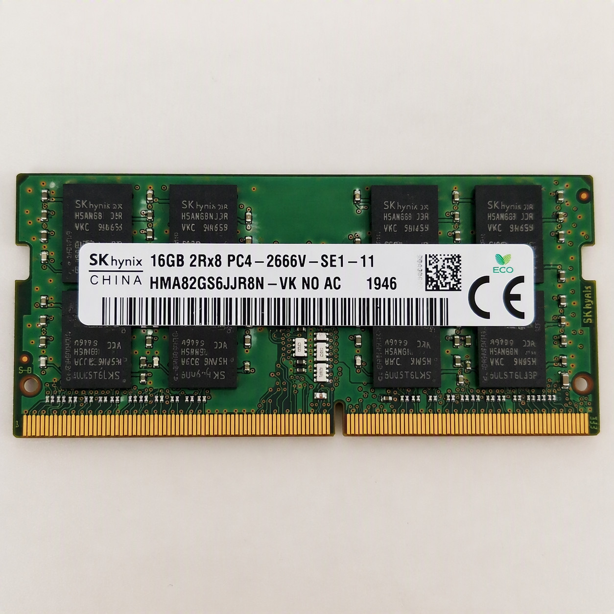 SK hynix 16GB DDR4 2666MHz PC4-2666V SODIMM Laptop Memory RAM Module SK hynix 16GB DDR4 2666MHz PC4-2666V SODIMM Laptop Memory RAM Module