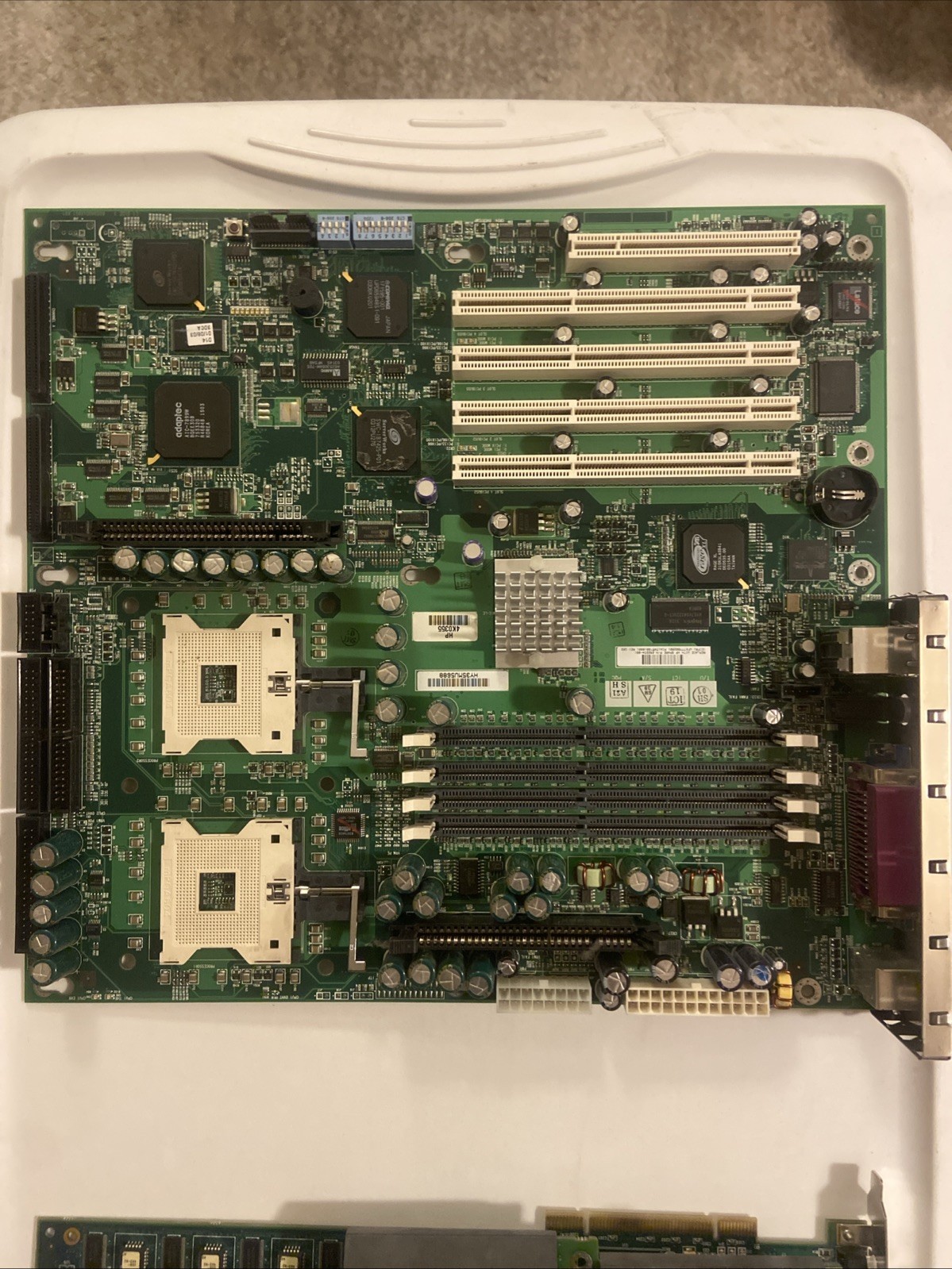 HP 292234-001 ML350 G3 System Board 400mhz Proliant Compaq HP 292234-001 ML350 G3 System Board 400mhz Proliant Compaq