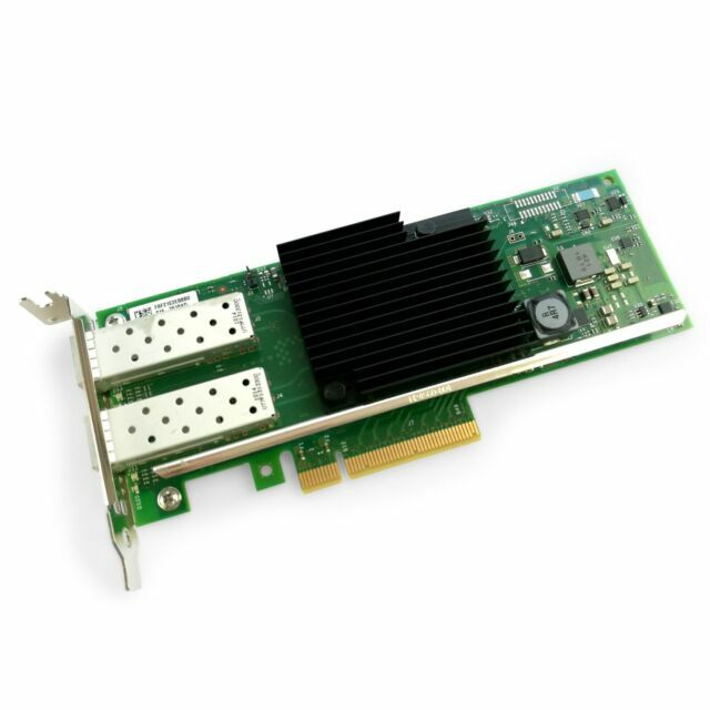 Dell 05N7Y5 Intel X710-DA2 Dual-Port 10GB SFP HBA Converged Network PCIe Adapter Dell 05N7Y5 Intel X710-DA2 Dual-Port 10GB SFP HBA Converged Network PCIe Adapter