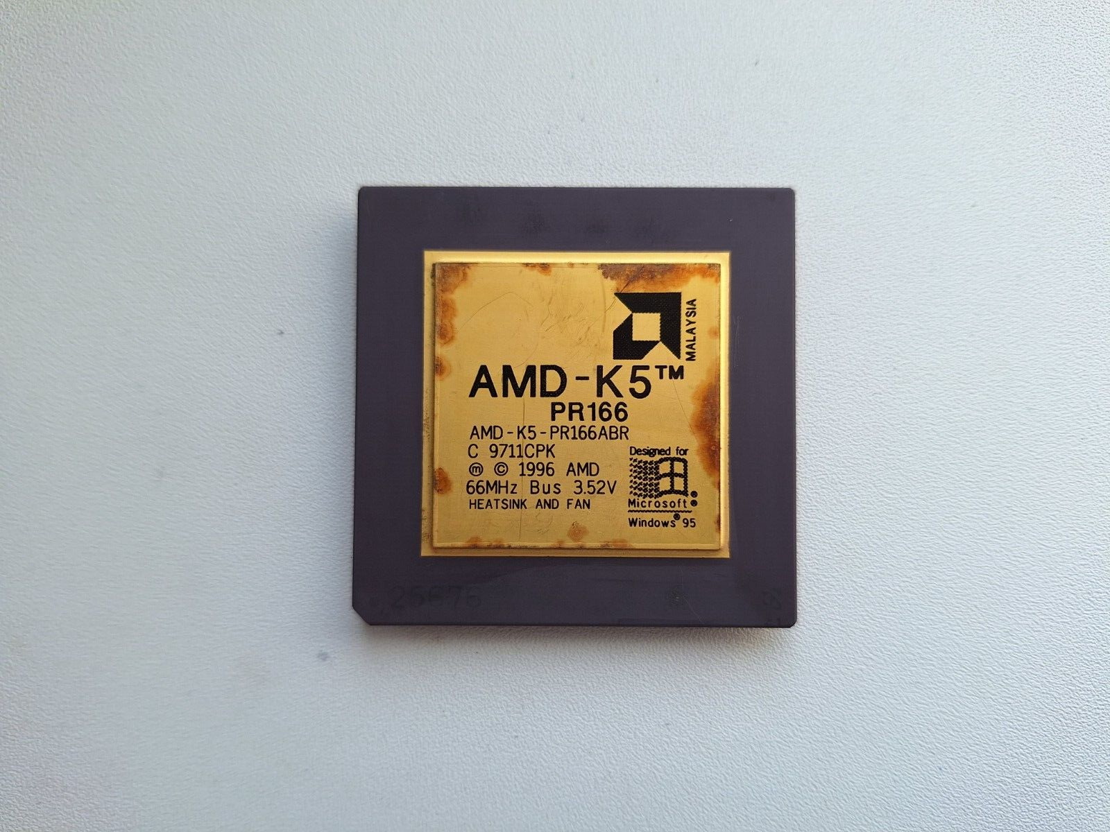 AMD K5 PR166 AMD-K5-PR166ABR vintage CPU #3