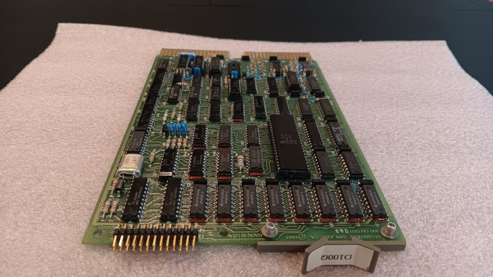 DEC Digital DECMATION D100Q Z80 processor card CP/M PDP-11 (1982) B1