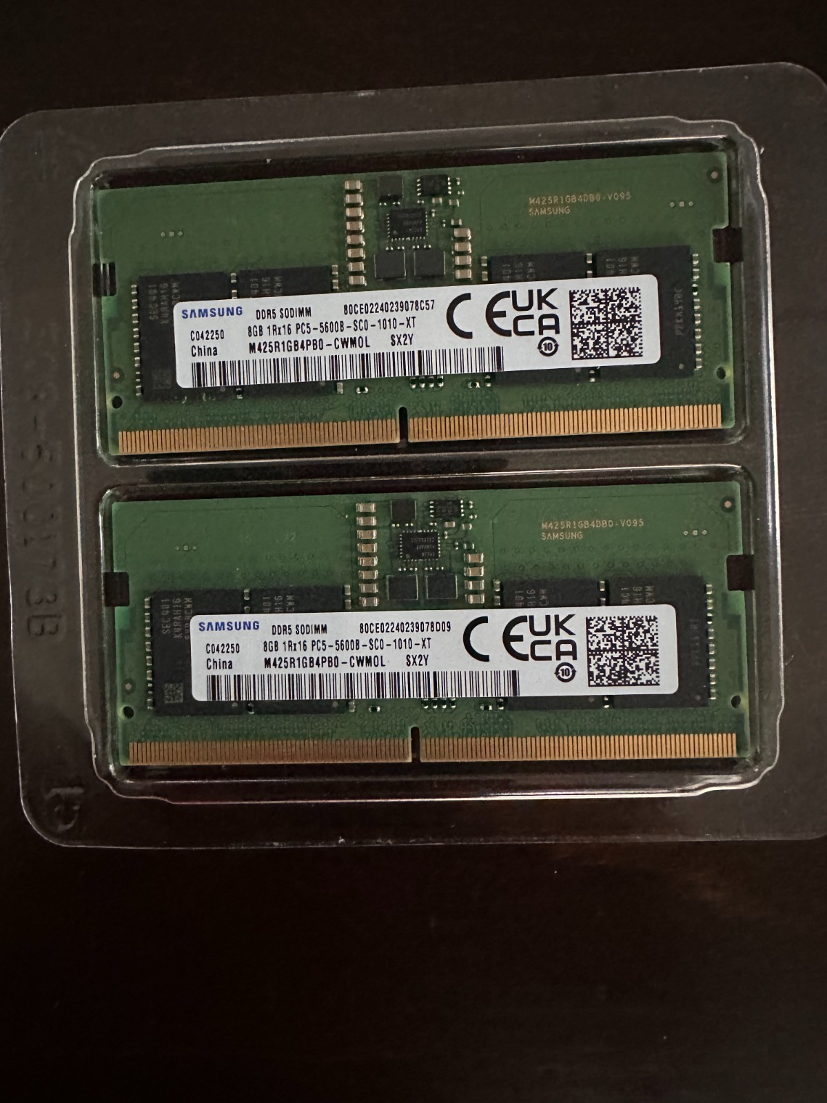 Samsung 8GB (1x8GB) DDR5-5600 PC5-5600B SODIMM Laptop RAM M425R1GB4PB0-CWM0L