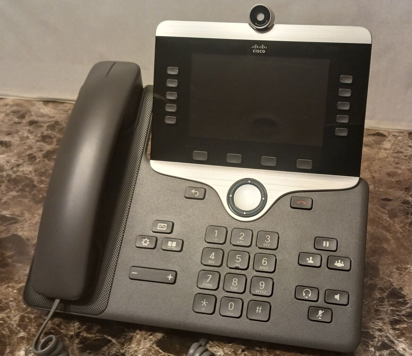 Cisco CP-8865 Video IP 720P Phone Business Telephone WiFi VoiP LCD CP 8865 Wired